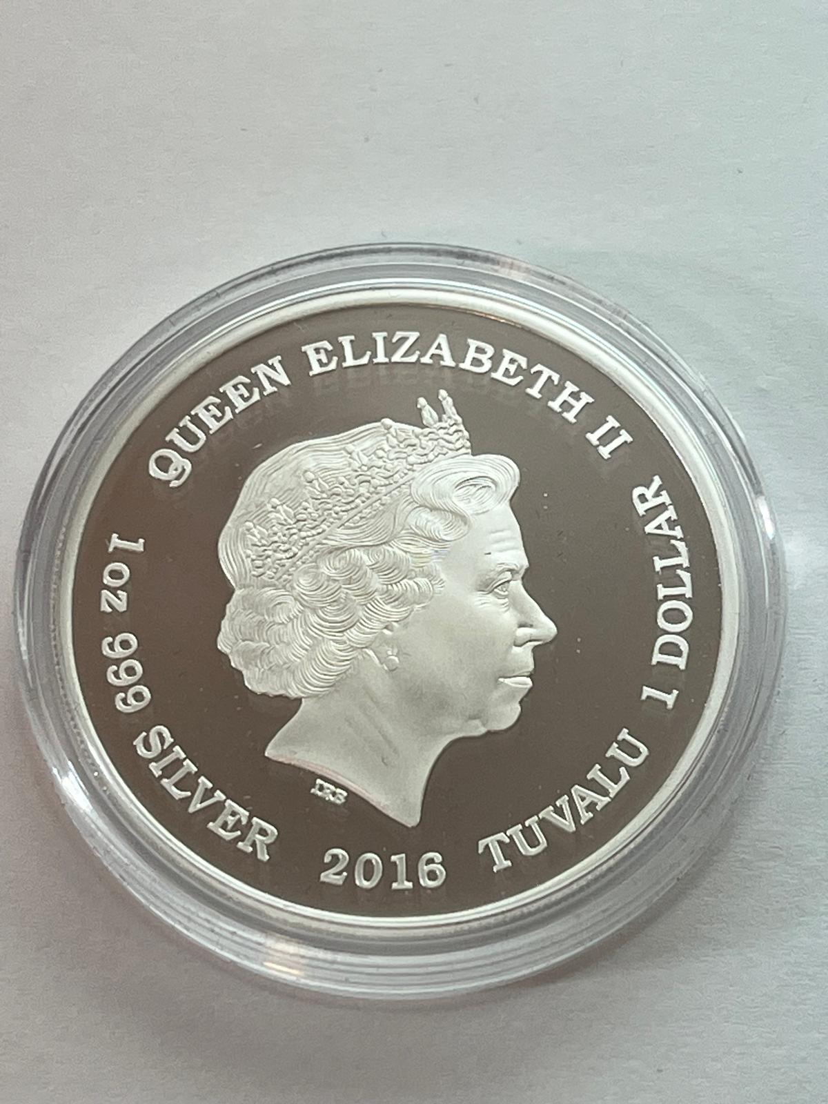 Tuvalu - Good Fortune - Lunar Monkey 2 coin set - 2 oz