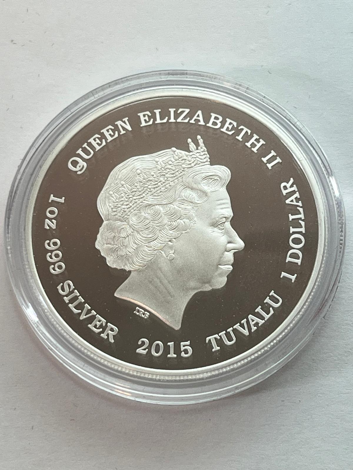 Tuvalu - Good Fortune - Lunar Goat 2 coin set - 2 oz