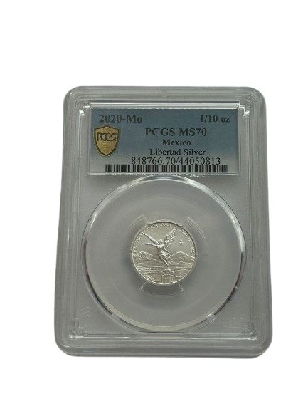 Mexico - Libertad Silver - PCGS MS 70 - 1/10 oz