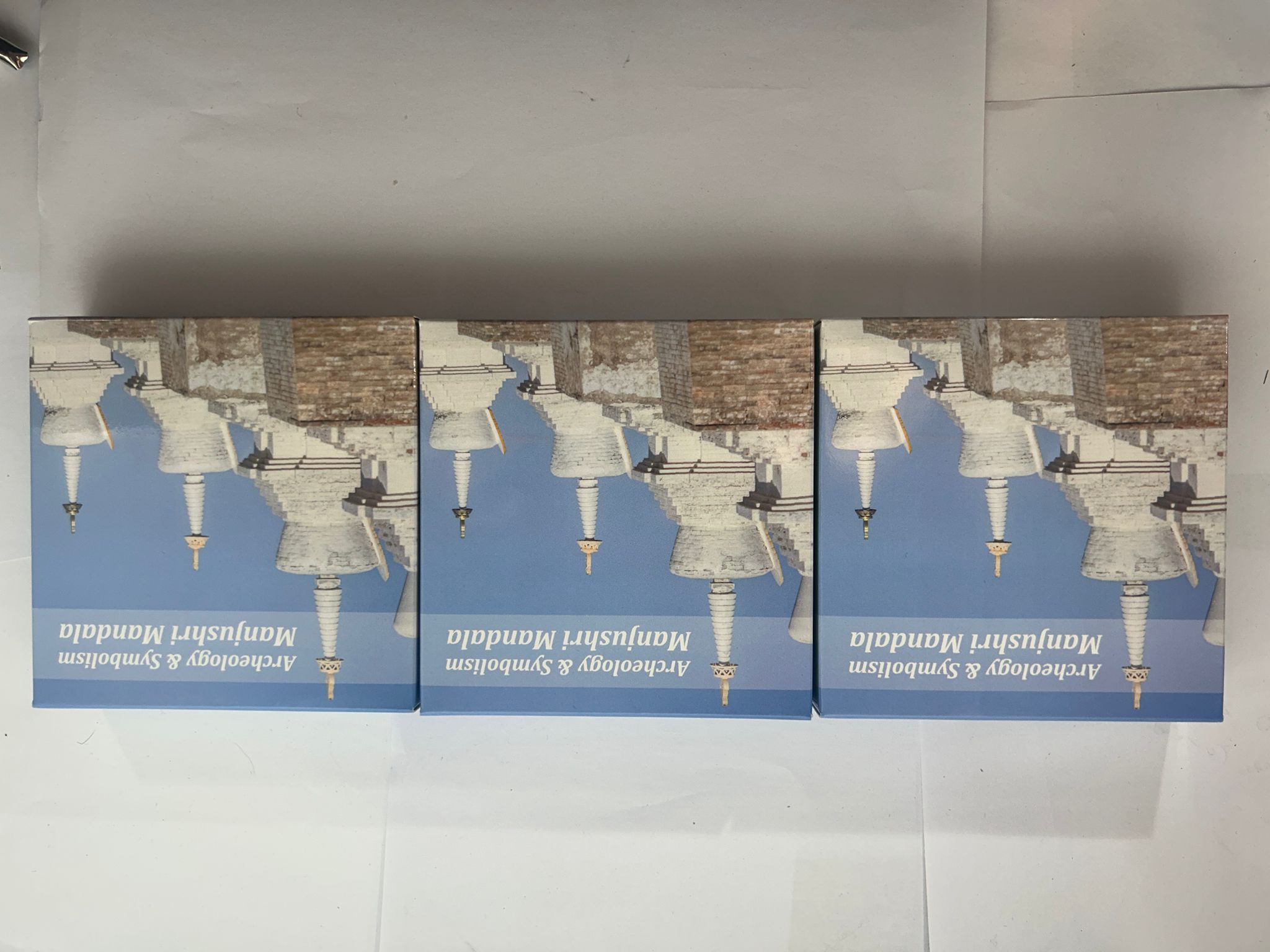 Archeology & Symbolism - Manjushri Mandala , Colored & Gilded