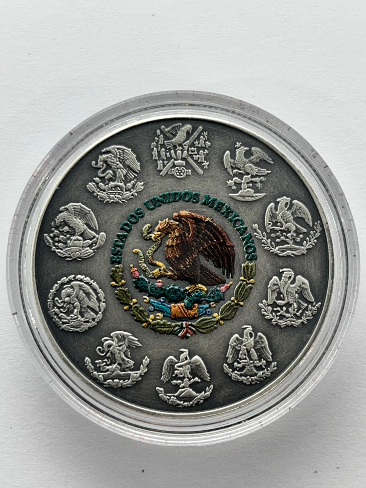 Crystal Skull Dia De Los Muertos #4 - 1 oz