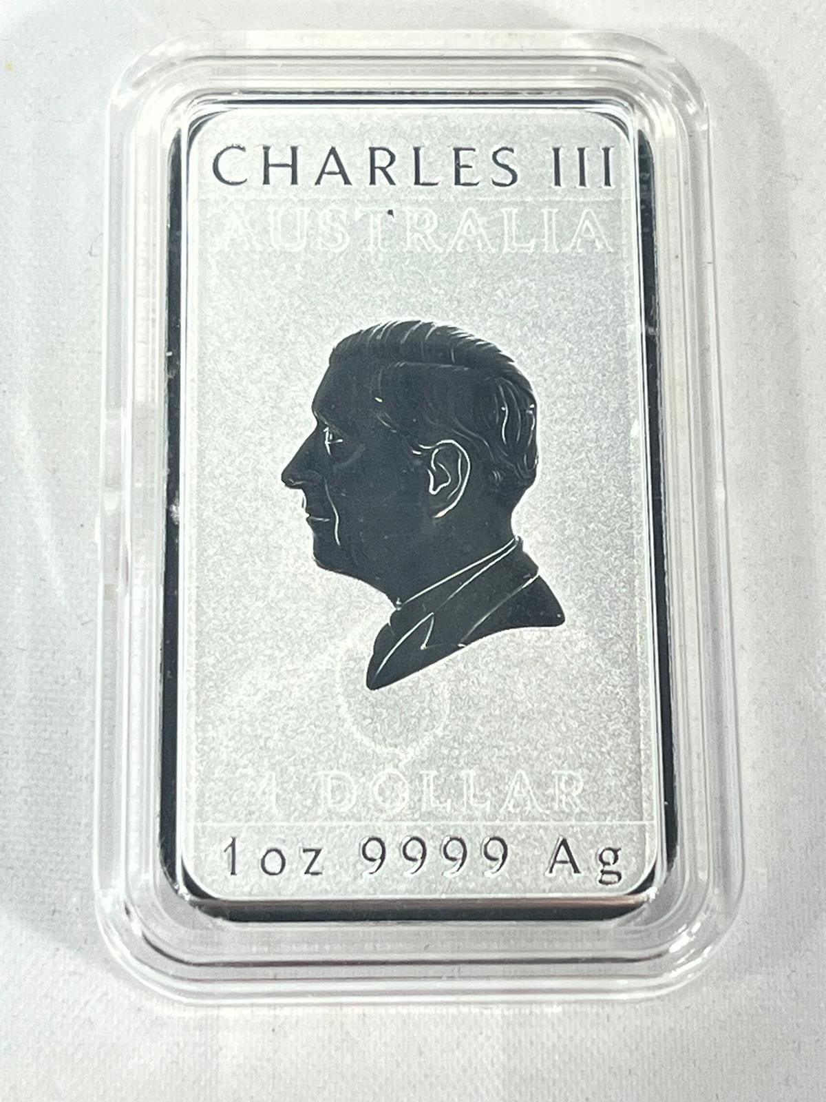 Silver bars Rectangular Dragons 8 x 1 oz
