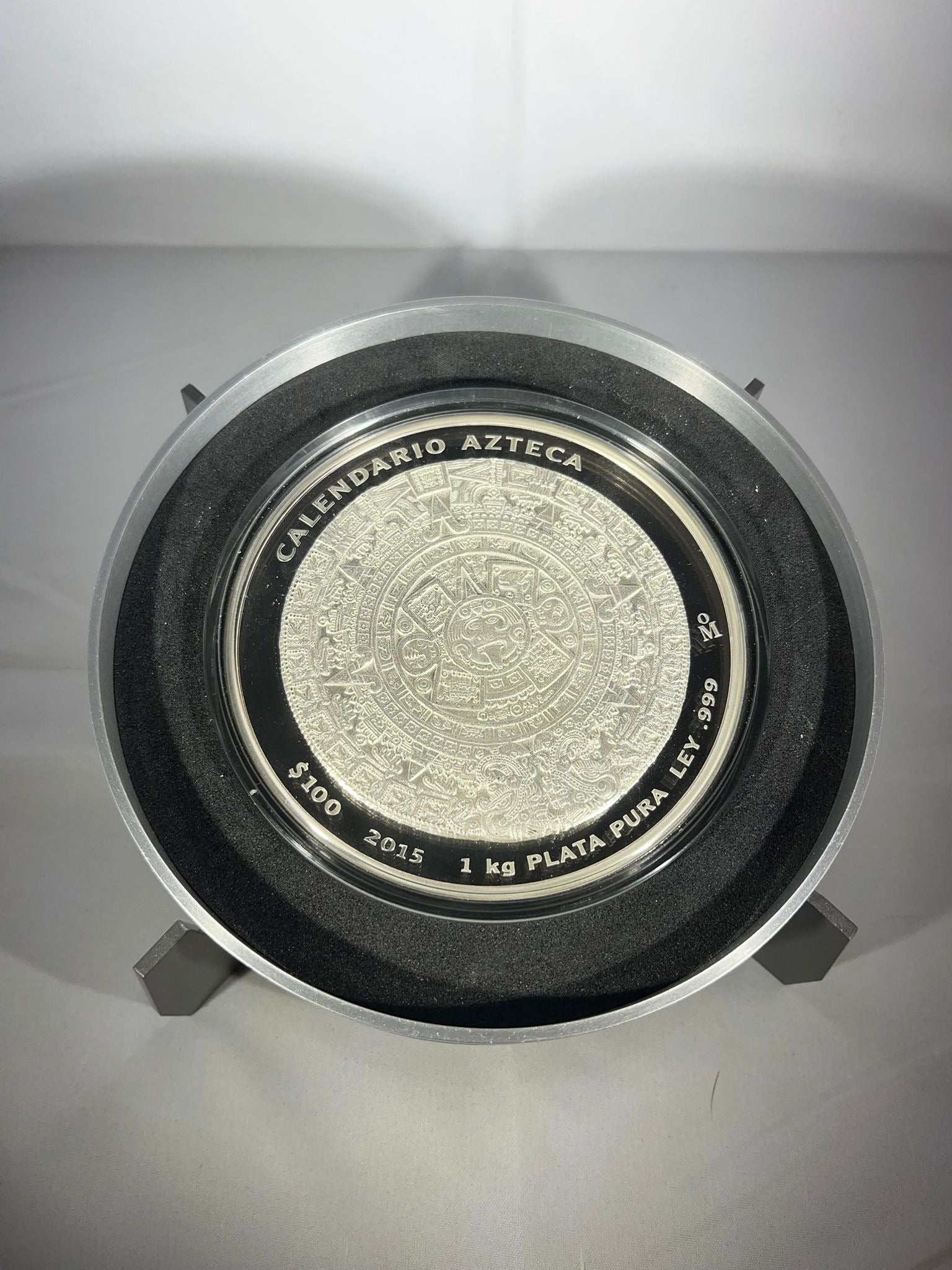 Calendario Azteca - "Most Beautiful Coin" 2015 1 kg