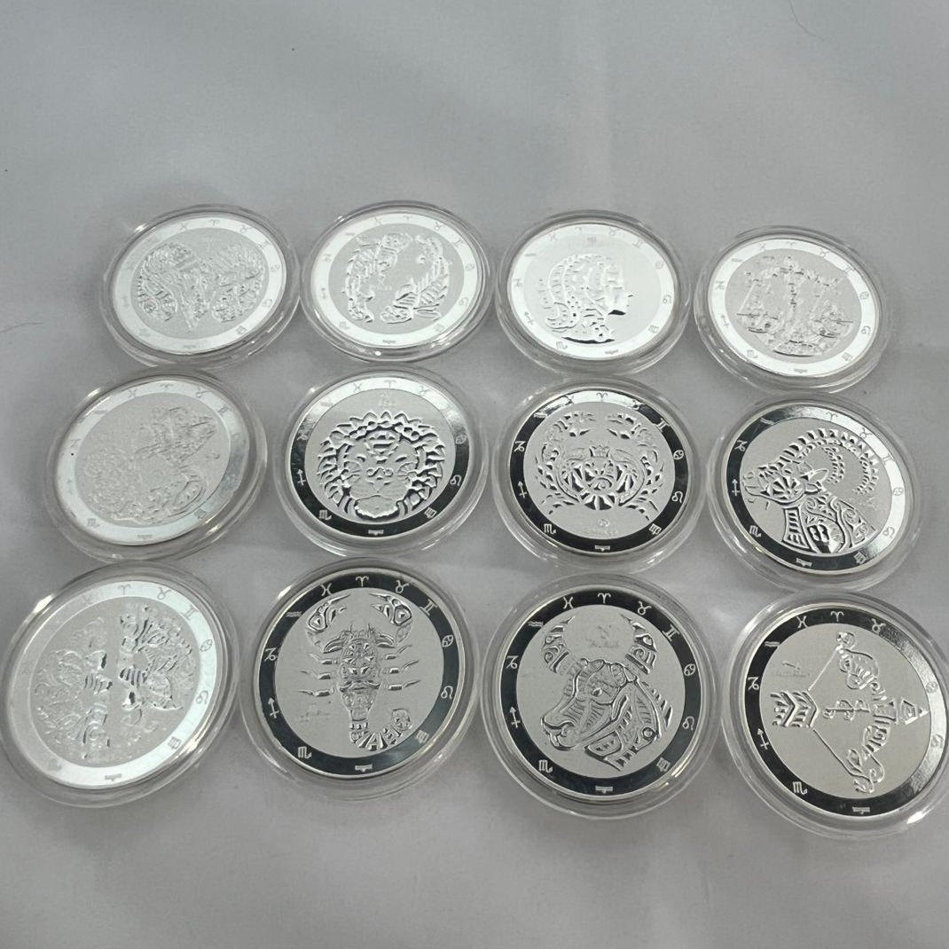 5 dollars Zodiac series 12 coins