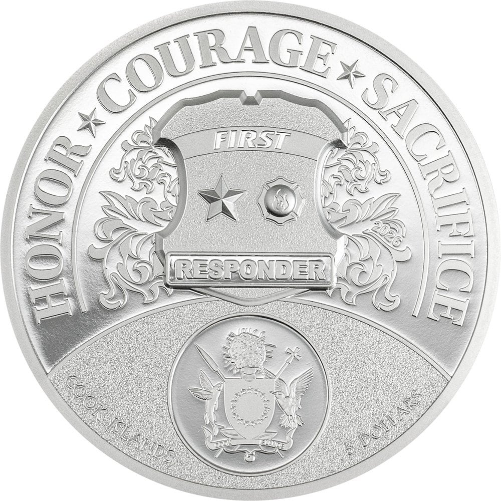 Cook Islands - First Responders – Silver Set