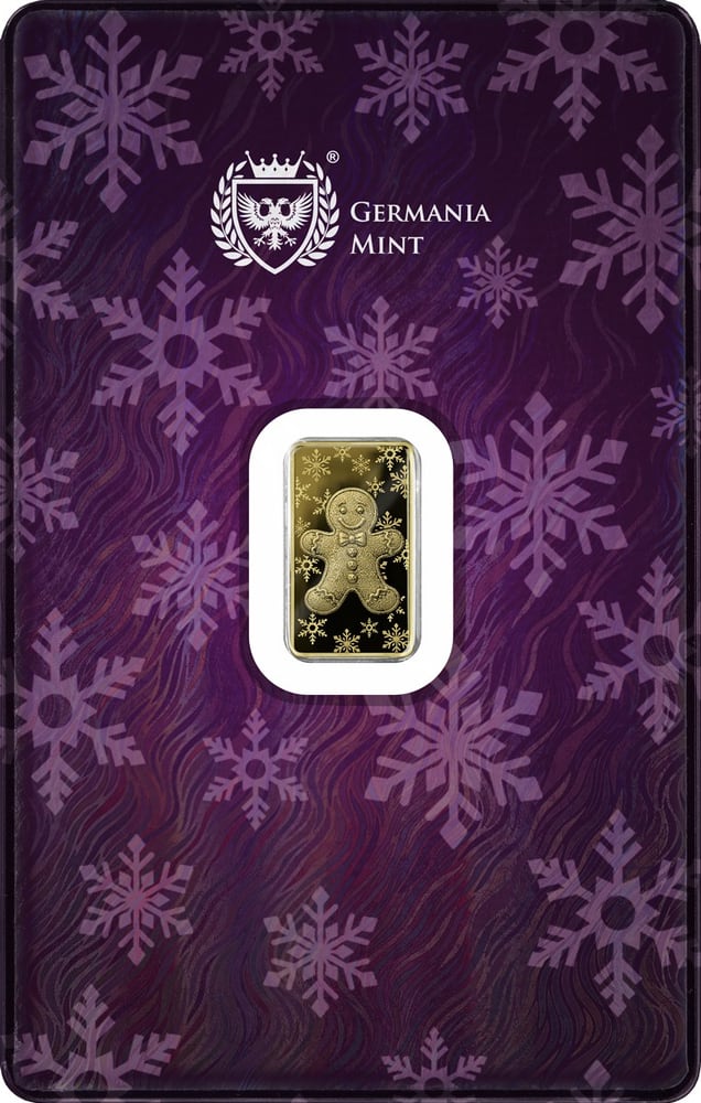 Germania Mint - Gingerbread Man - Gold
