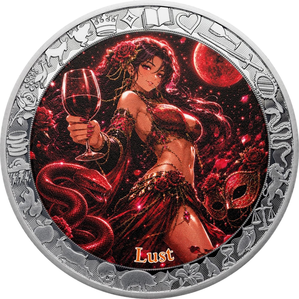 Niue - Seven Sins & Virtues - Lust