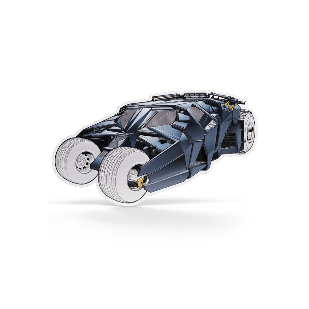 Niue - DC - Batman begins. The Tumbler With Chase