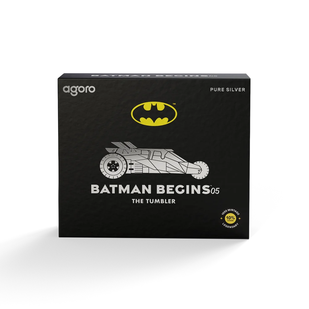 Niue - DC - Batman begins. The Tumbler With Chase
