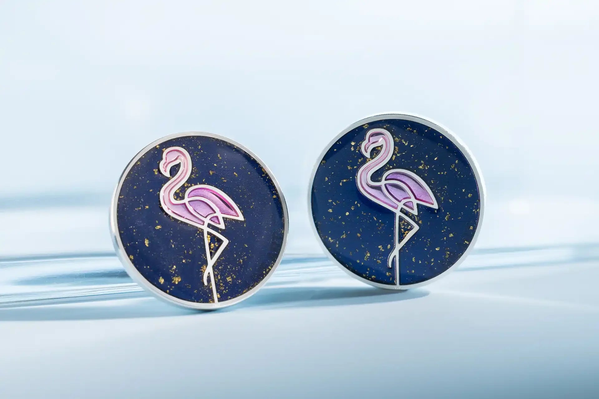 Cook Islands - Line Art 2026 – Flamingo - 1 oz