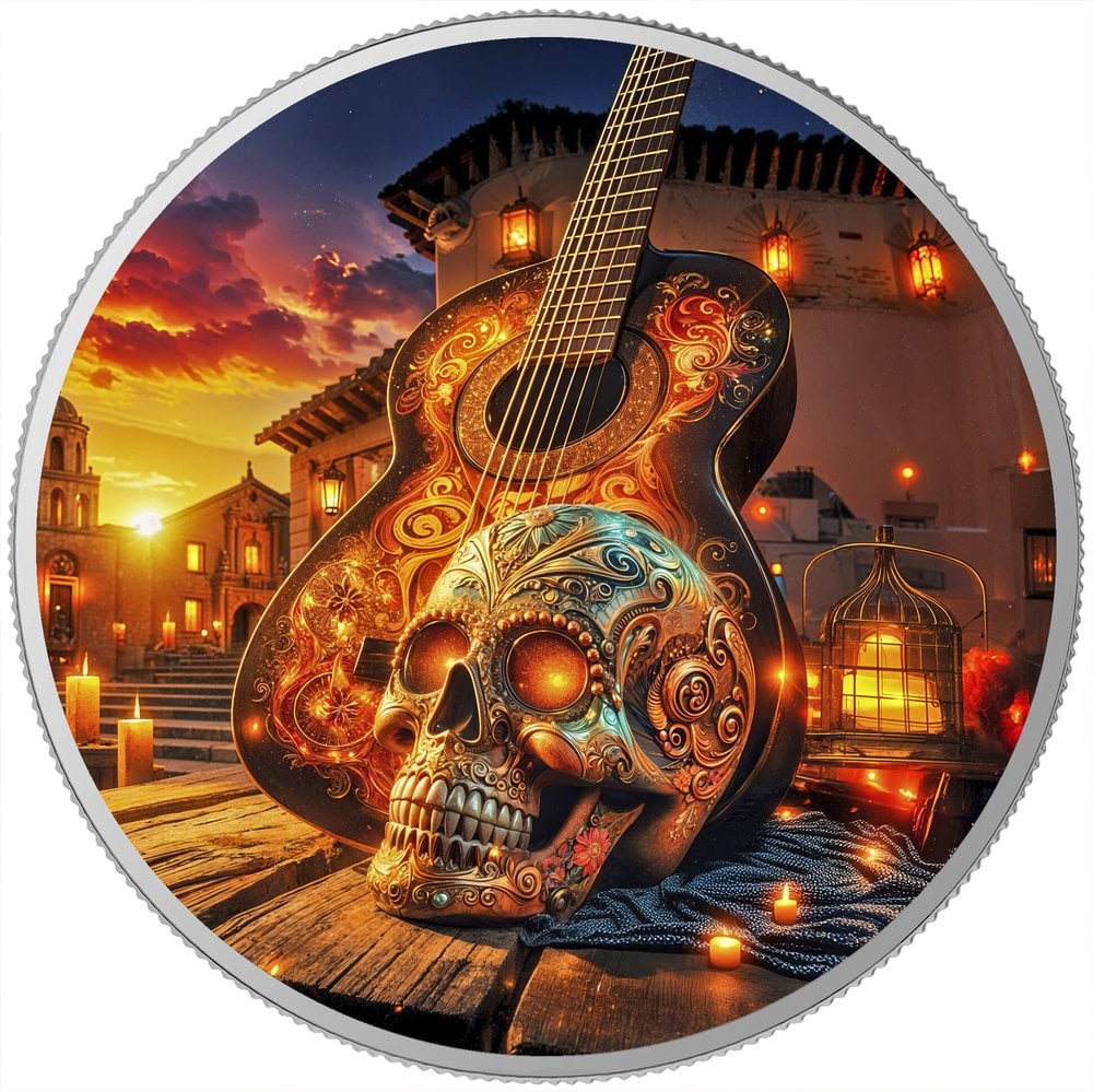 Mexico - Dia de los Muertos – Guitarist – Morning