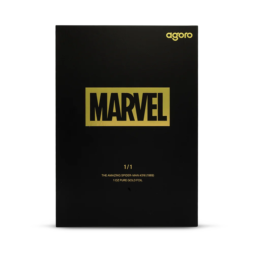 Niue - Collector Box – Spider-Man: Comic Art Through The Ages