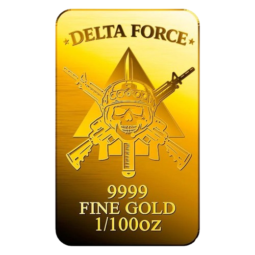 Delta Force - 9999 Fine Gold Bar