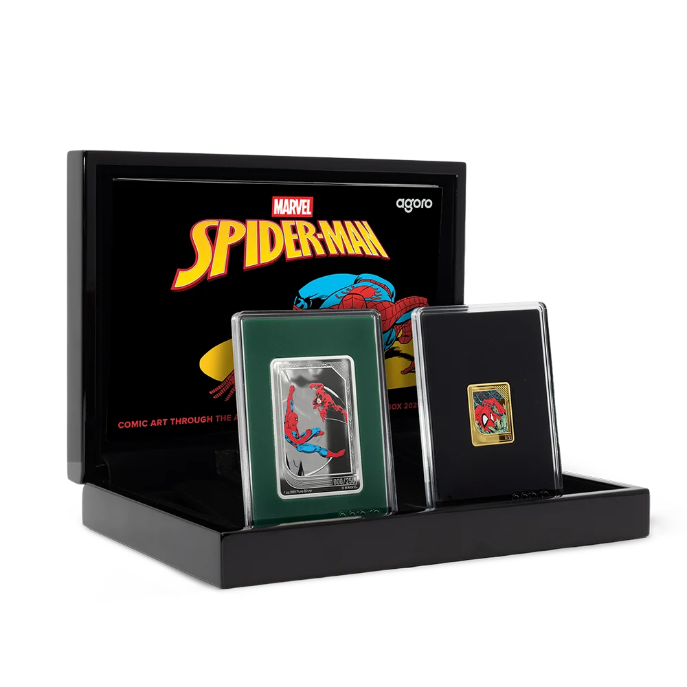 Niue - Collector Box – Spider-Man: Comic Art Through The Ages