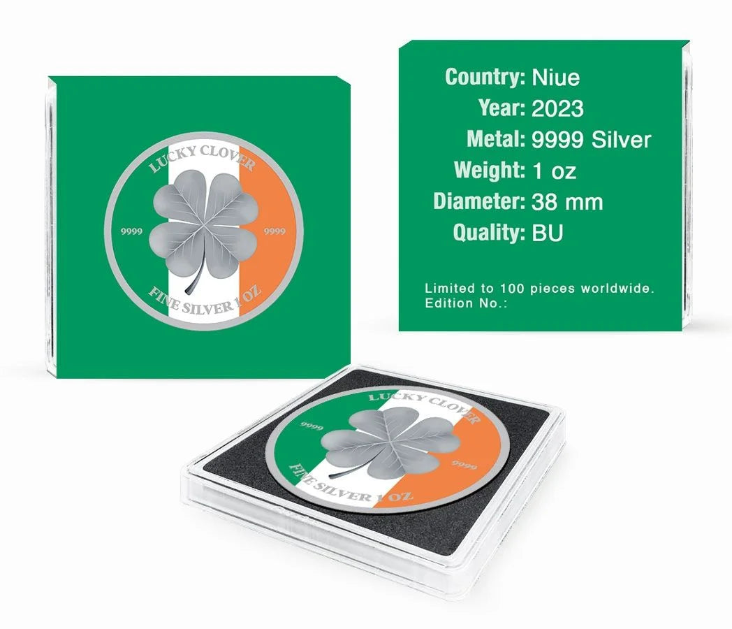 Niue - Lucky Clover Irish Flag