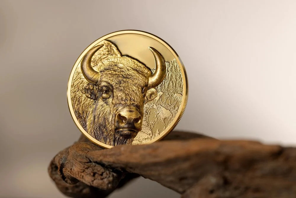 Mongolia - Wild Mongolia 2025 – Bison - Final Edition – Gold - 1 oz