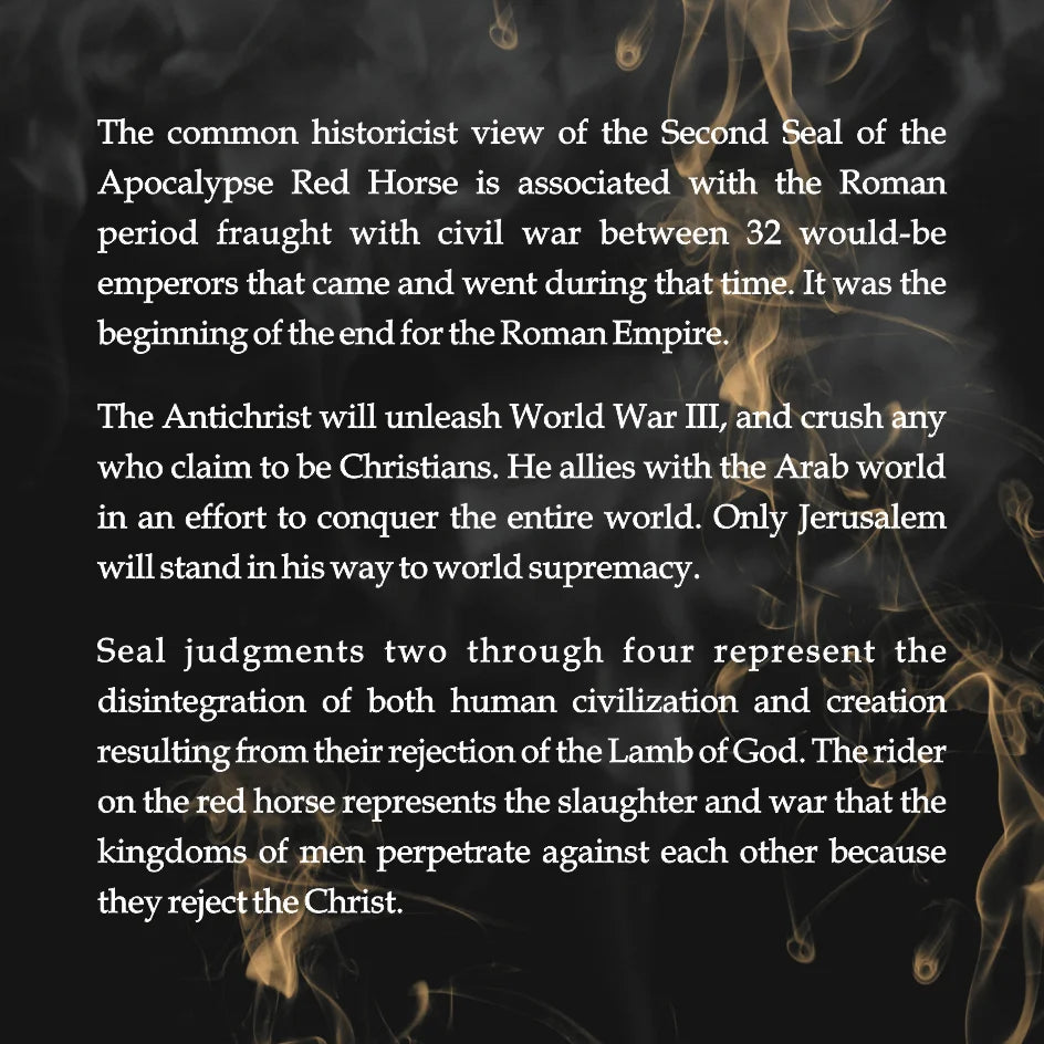 Niue – Red Horse - (Seven Seals of the Apocalypse series)