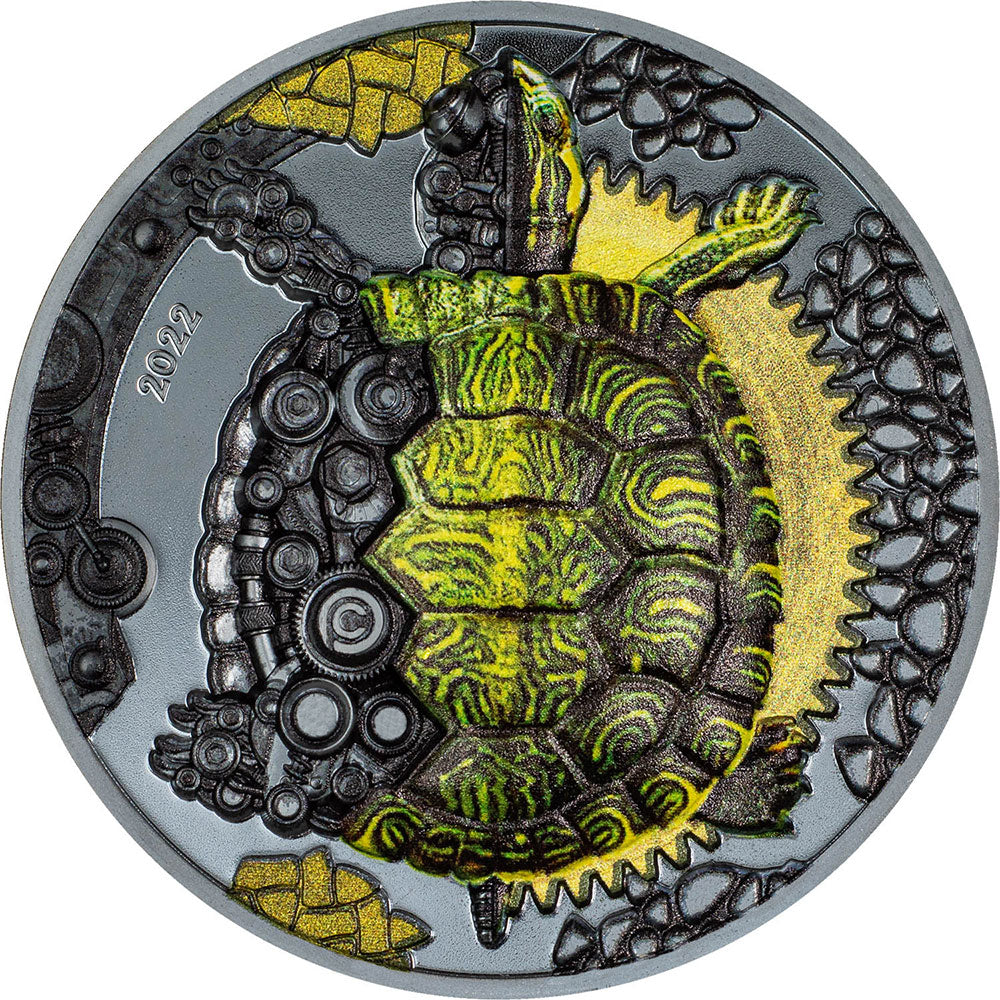 Mechanical Turtle – Clockwork Evolution - 3 oz