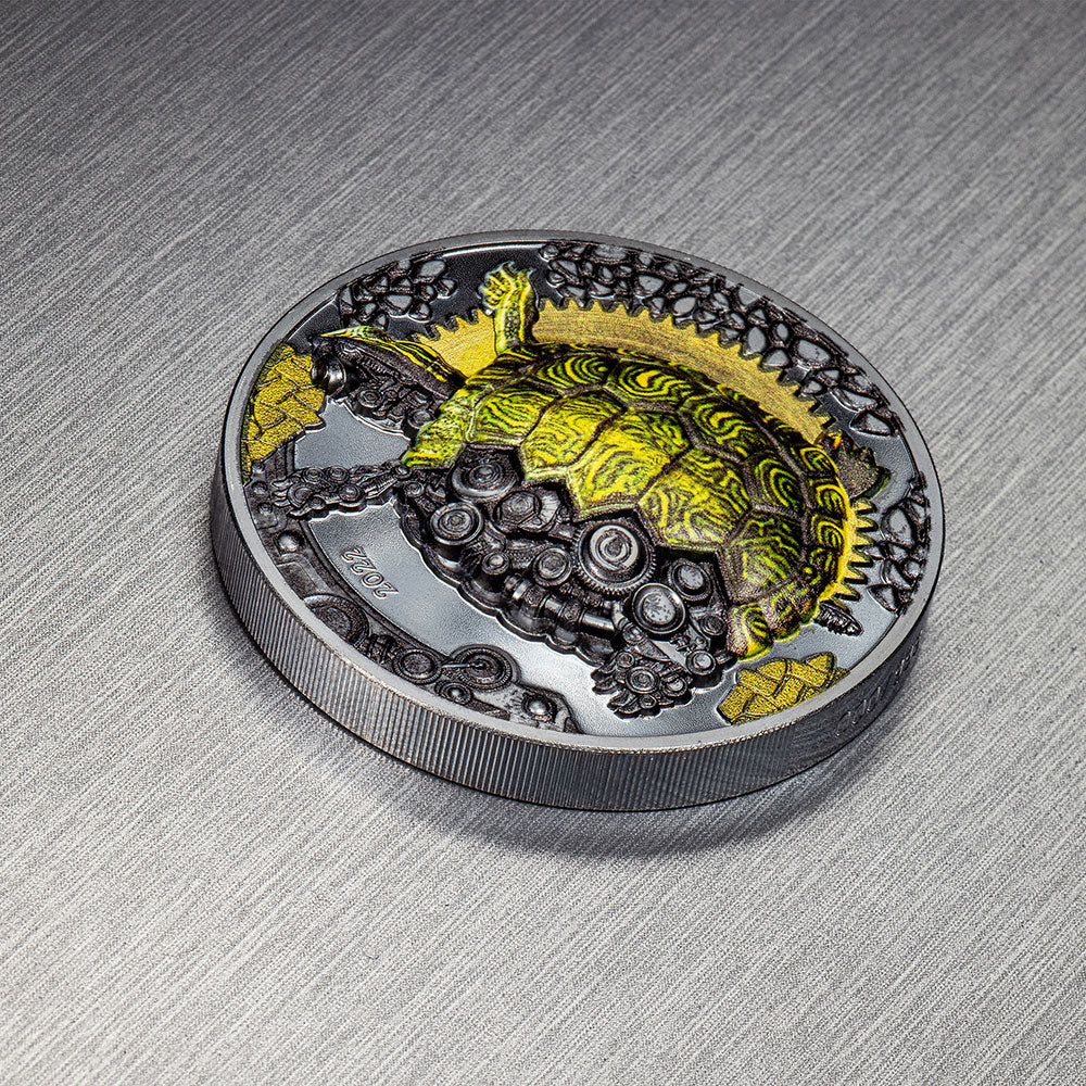 Mechanical Turtle – Clockwork Evolution - 3 oz