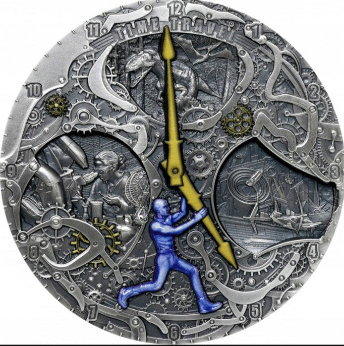 Niue - TIME TRAVEL Code of the Future - 2 oz