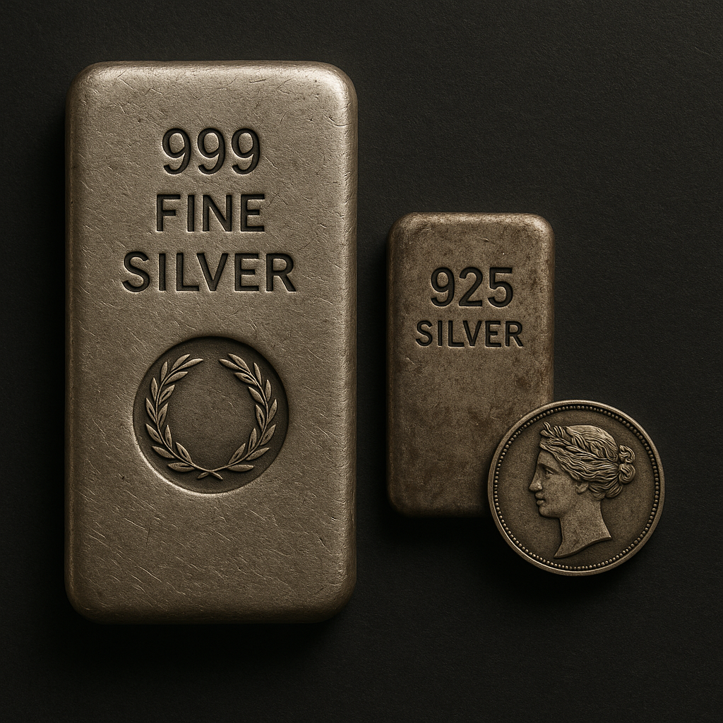 Lyx i Siffror: Vad betyder egentligen “.999 Silver”?