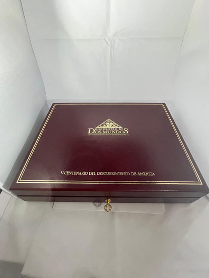THE DISCOVERY OF THE AMERICAS COLLECTION 25 X 29 gr total 725 gr silver