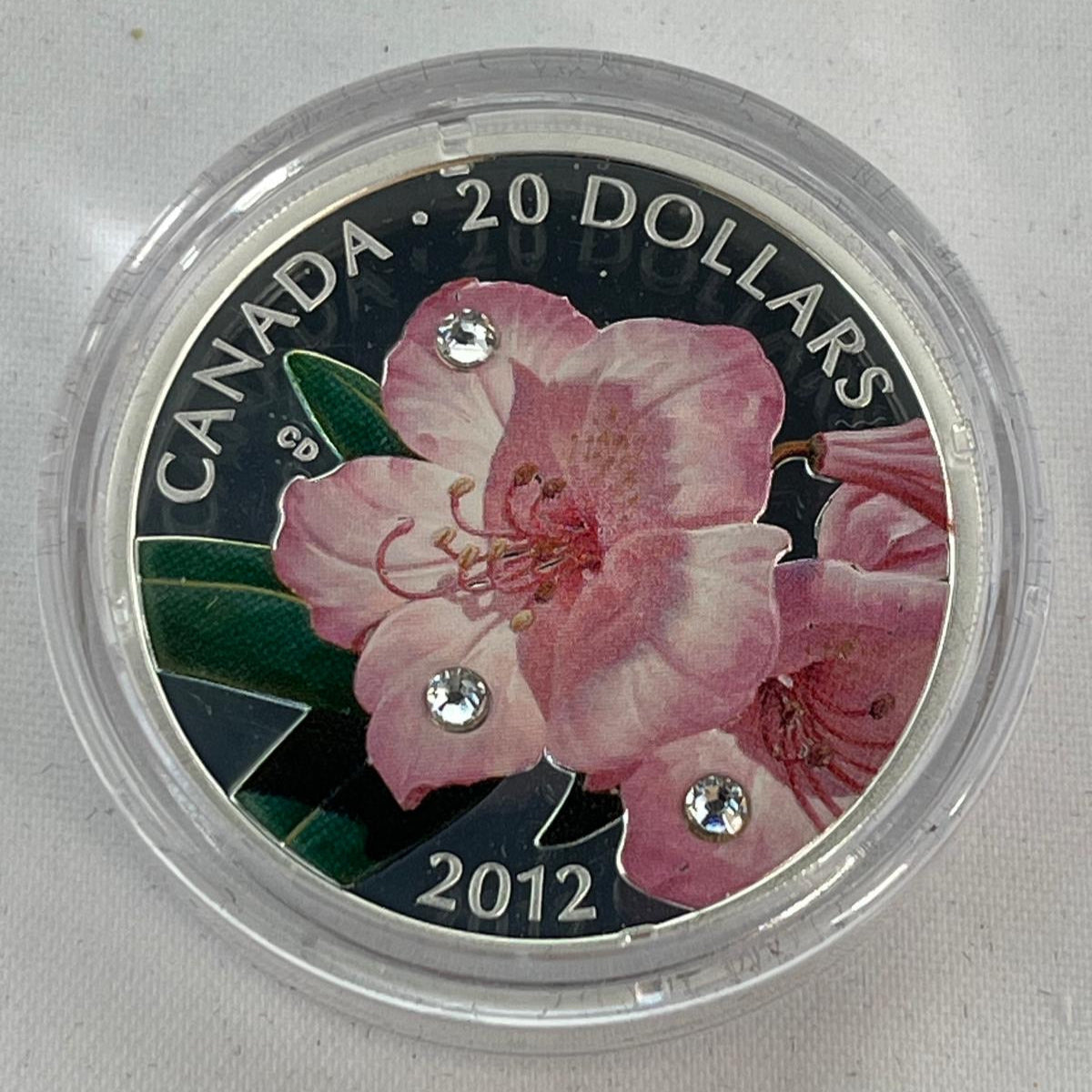 Rhododendron with Swarovski Crystal 1 oz