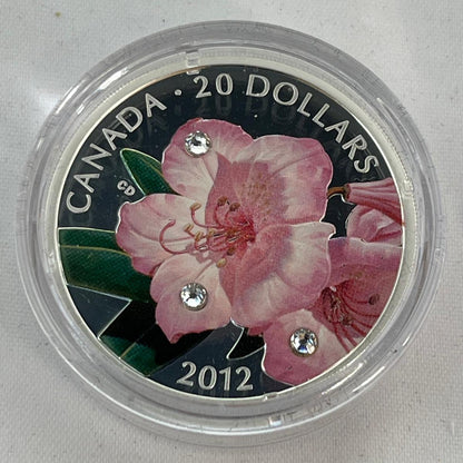Rhododendron with Swarovski Crystal 1 oz