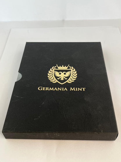 The Allegories Britannia &amp; Germania Red/Silver 2 oz