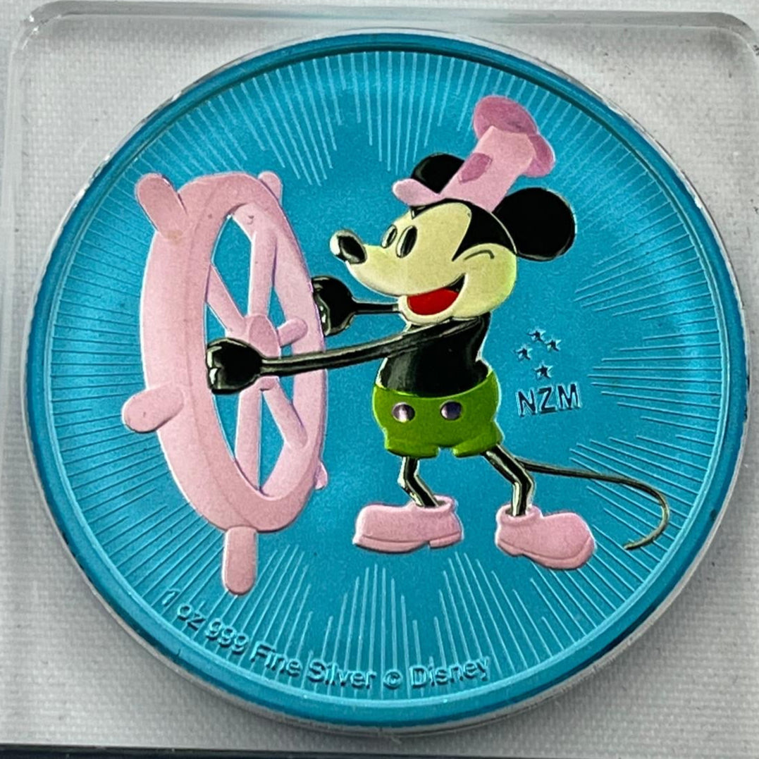 Mickey Mouse Steamboat Willie Blue 1 oz
