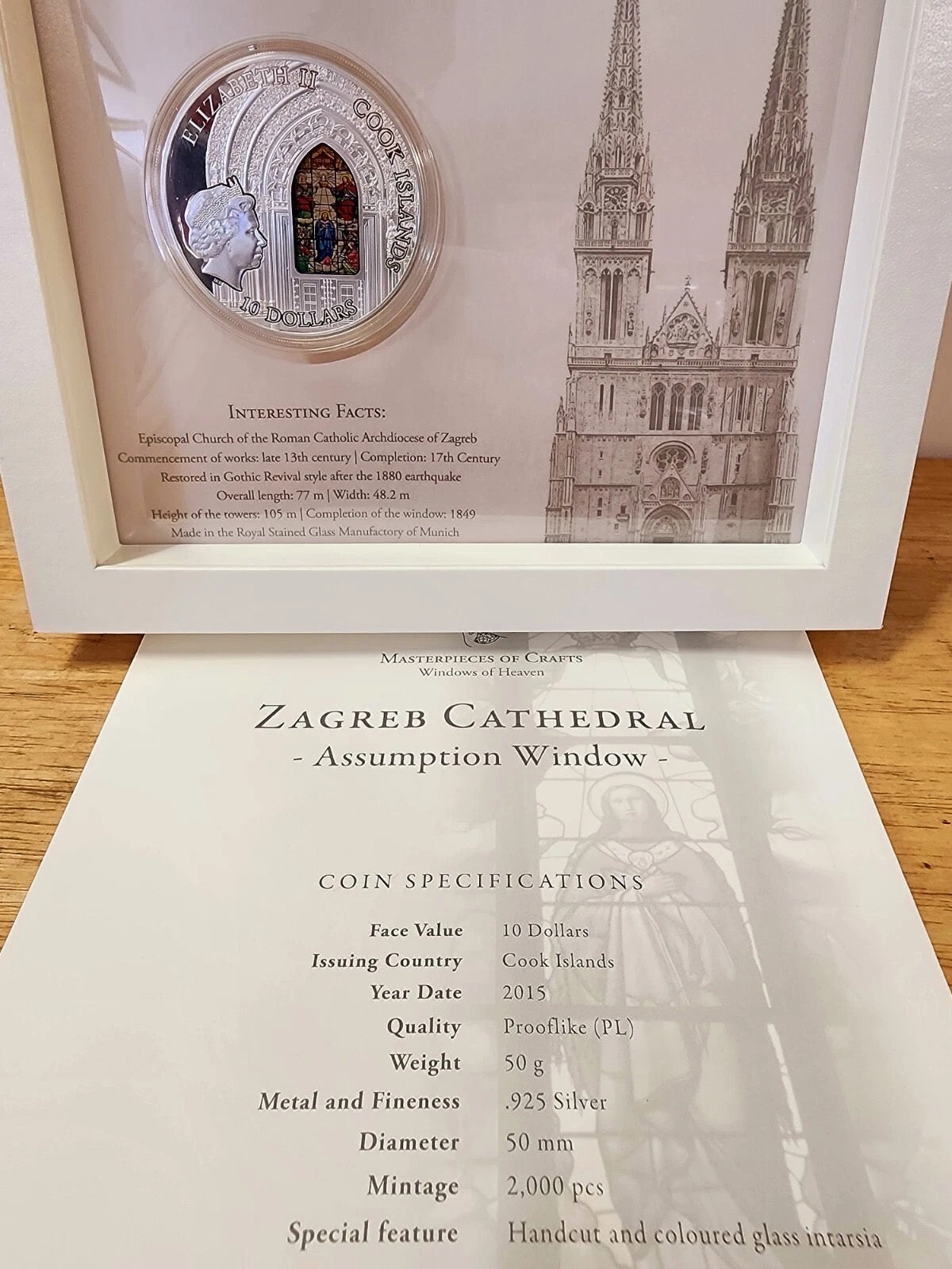 Masterpieces of Crafts - Windows of Heaven: Zagreb Cathedral 50 g