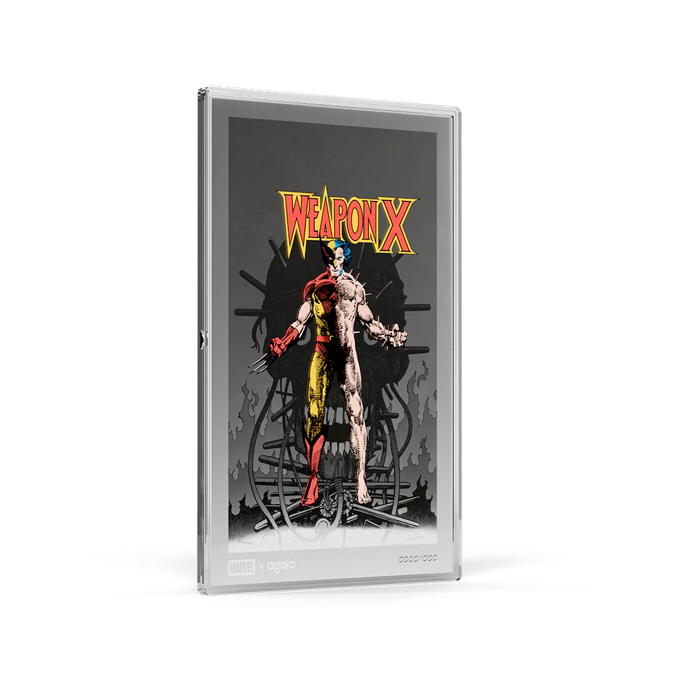 Niue - Marvel - Wolverine Comic Covers - Wolverine Weapon X #72 Foil with Chase - 1 oz