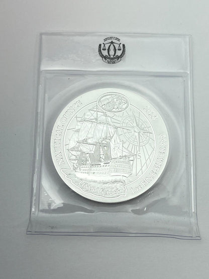 50 Amafranga Serie – Nautical Ounce Komplett Samling 2017–2024 – 9 x 1 oz Silver