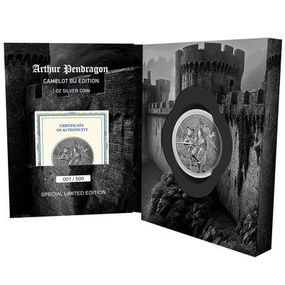Niue - Camelot - Arthur Pendragon - Special Blister - 1 oz