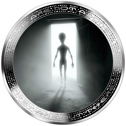 Alien in Door Opening – Alien & UFO series 2 oz