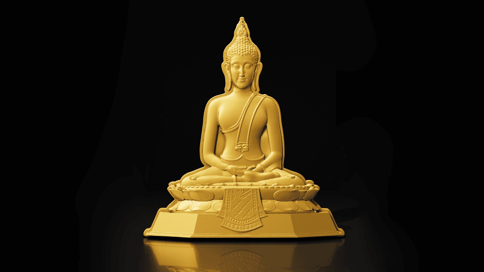 Chad -  7 Days Buddha SET in 8x 1 oz silver