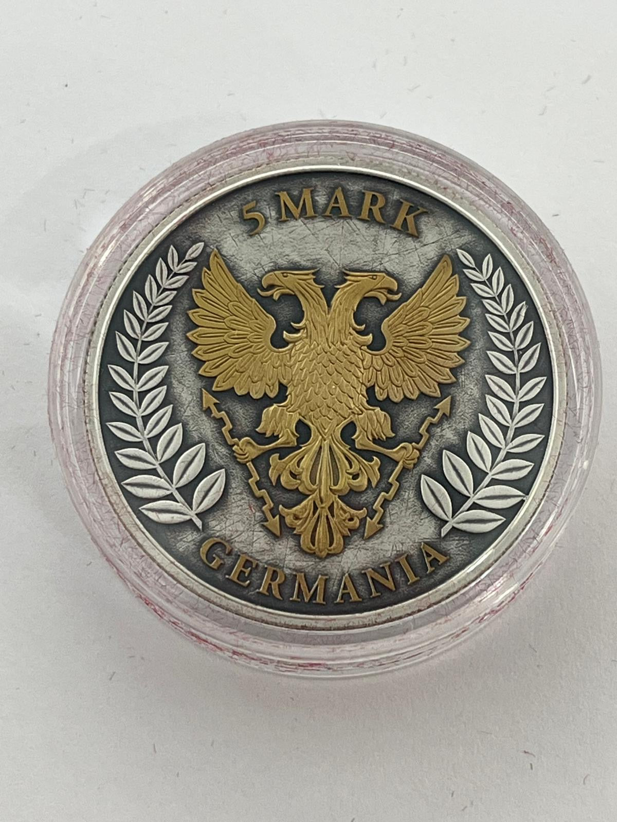 Allegories Cross Red Crystal Cross 1 oz