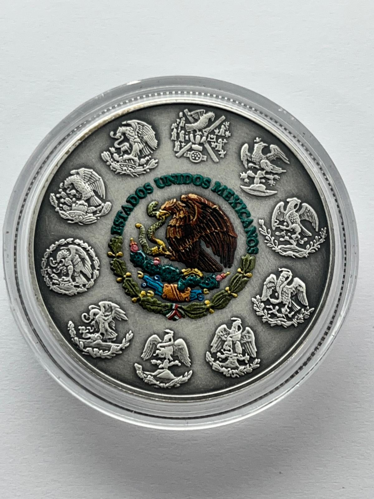 Crystal Skull Dia De Los Muertos #1 - 1  oz
