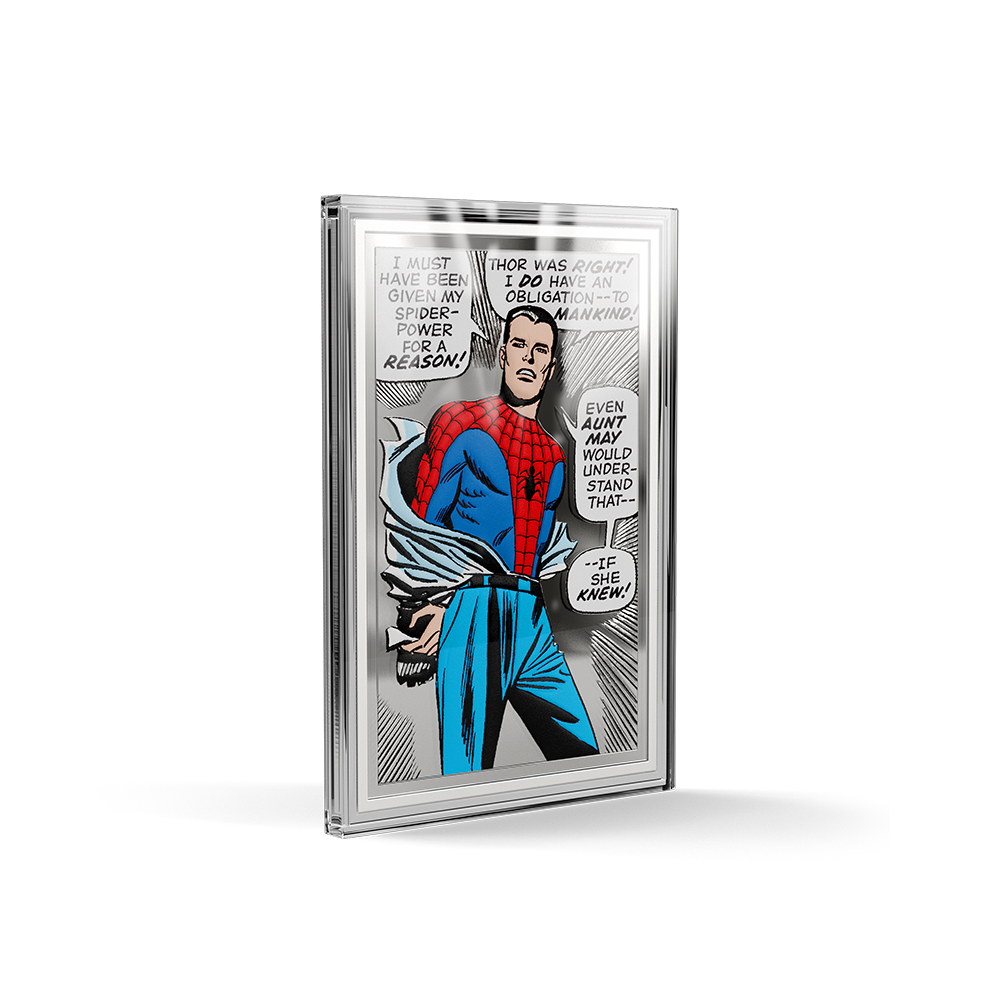 Niue - Marvel - Spider-Man Iconic Moments - The Power, The Duty, The Choice - 1 oz