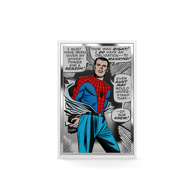 Niue - Marvel - Spider-Man Iconic Moments - The Power, The Duty, The Choice - 1 oz