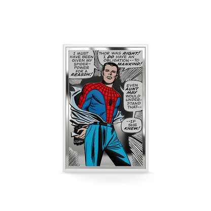 Niue - Marvel - Spider-Man Iconic Moments - The Power, The Duty, The Choice - 1 oz