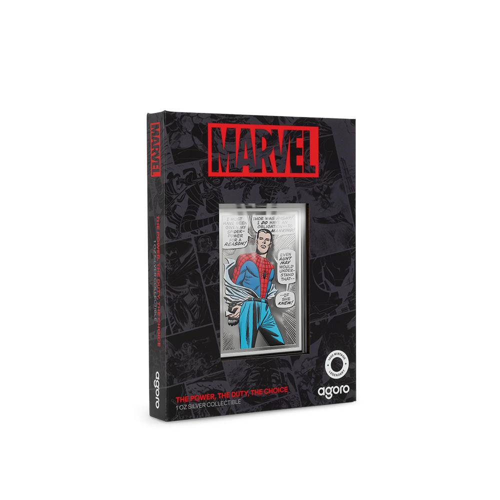 Niue - Marvel - Spider-Man Iconic Moments - The Power, The Duty, The Choice - 1 oz