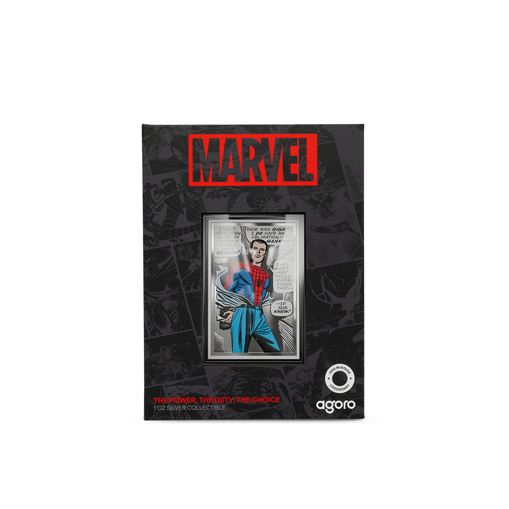 Niue - Marvel - Spider-Man Iconic Moments - The Power, The Duty, The Choice - 1 oz