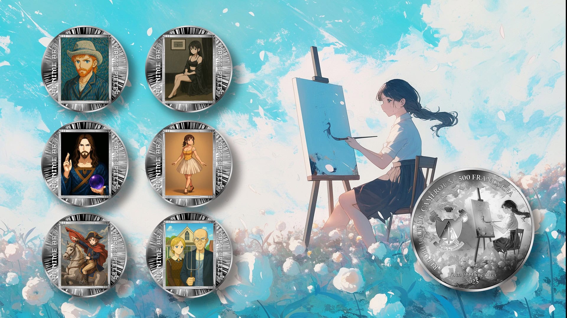 Cameroon – AI•NIME Art -  Salvator Mundi