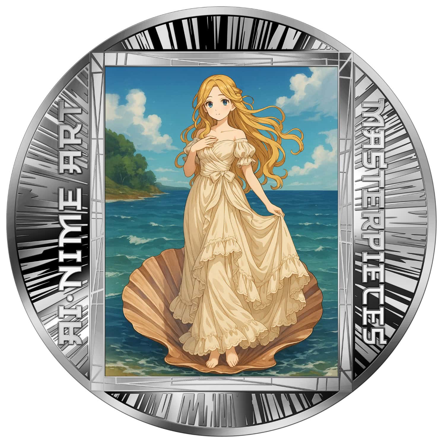 Cameroon – AI•NIME Art -  Birth of Venus