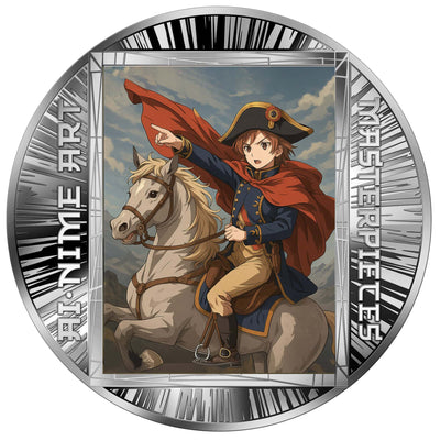 Cameroon – AI•NIME Art -  Napoleon Crossing the Alps