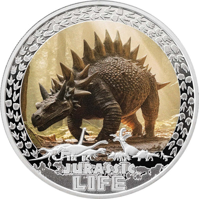 Liberia – Jurassic Life - Stegosaurus