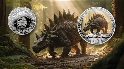 Liberia – Jurassic Life - Stegosaurus
