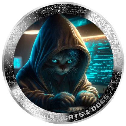 Cameroon – AI•NIMALS - Hacker Cat