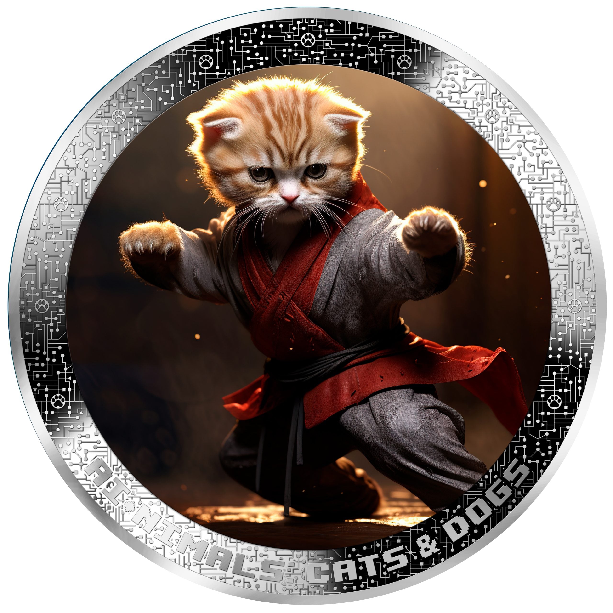 Cameroon – AI•NIMALS - Kung Fu Cat